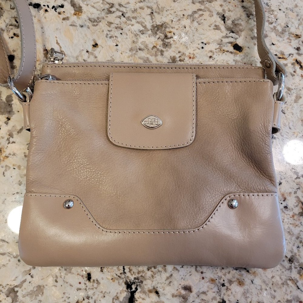 New, "The Trend", Genuine Leather, Italian, Cross Body Purse